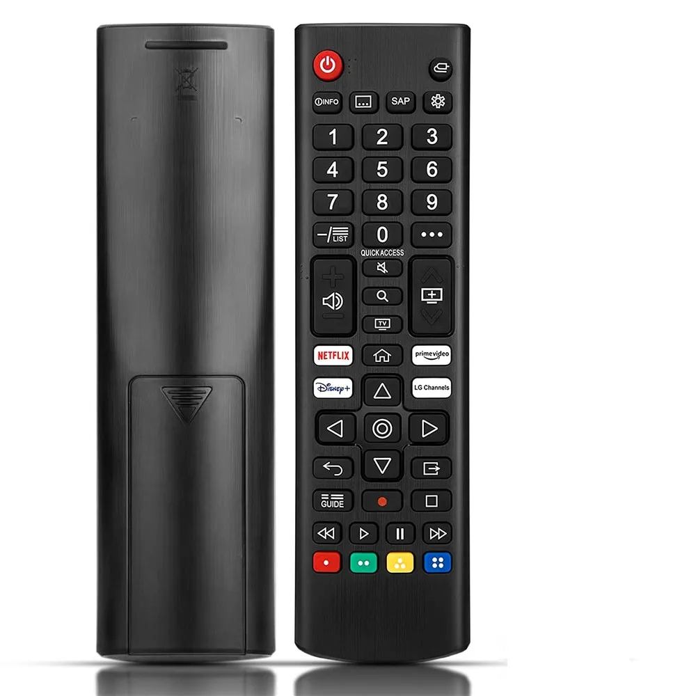 AKB76037601 Controle Remoto Universal para LG, LED, OLED, LCD, Smart TV, 4K, 8K, UHD, HDTV, WebOS, NanoCell, QNED, HDR, TVs de infravermelho