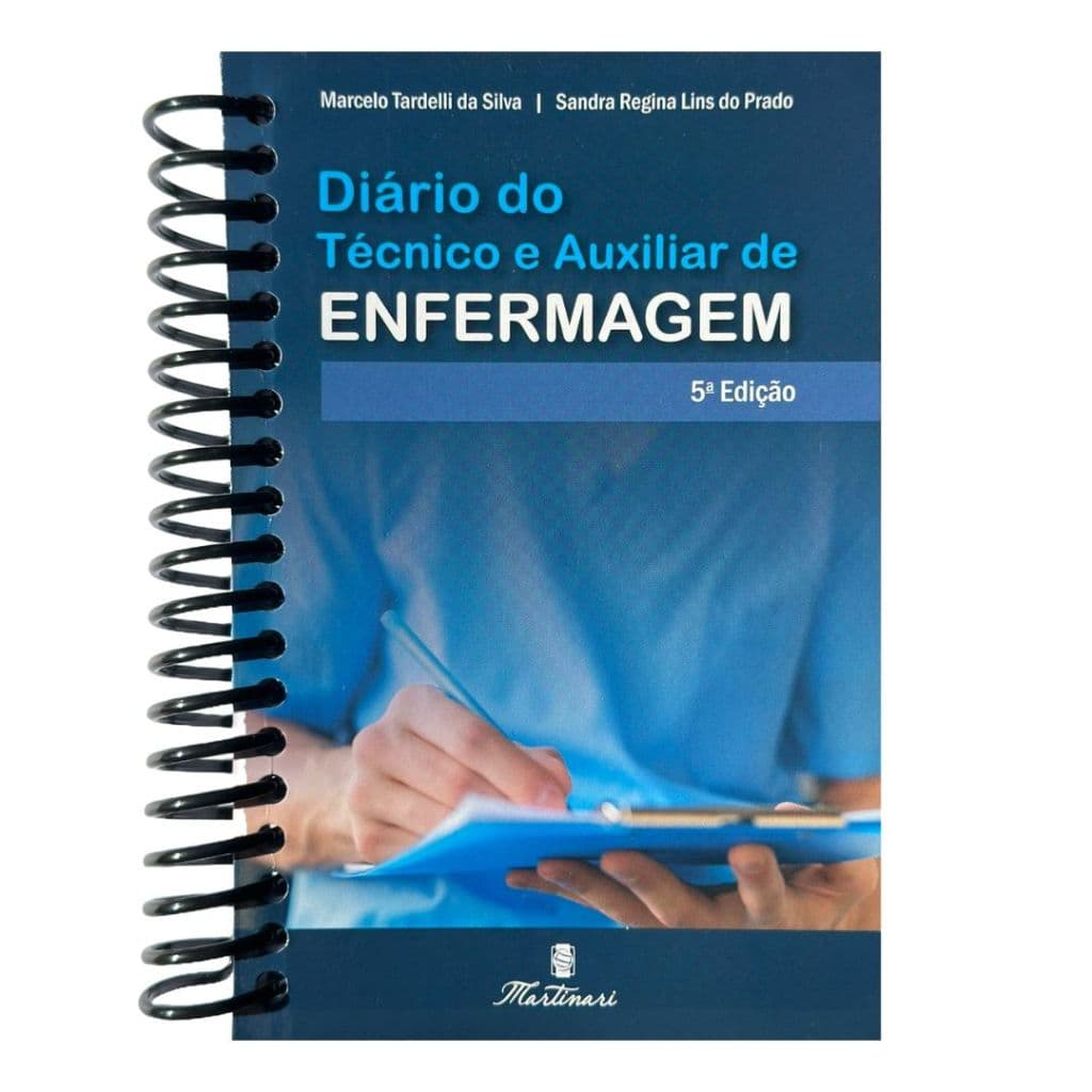 Livro Diário Técnico de Enfermagem - Guia de Bolso Completo Anotação de Enfermagem; Termos Técnicos