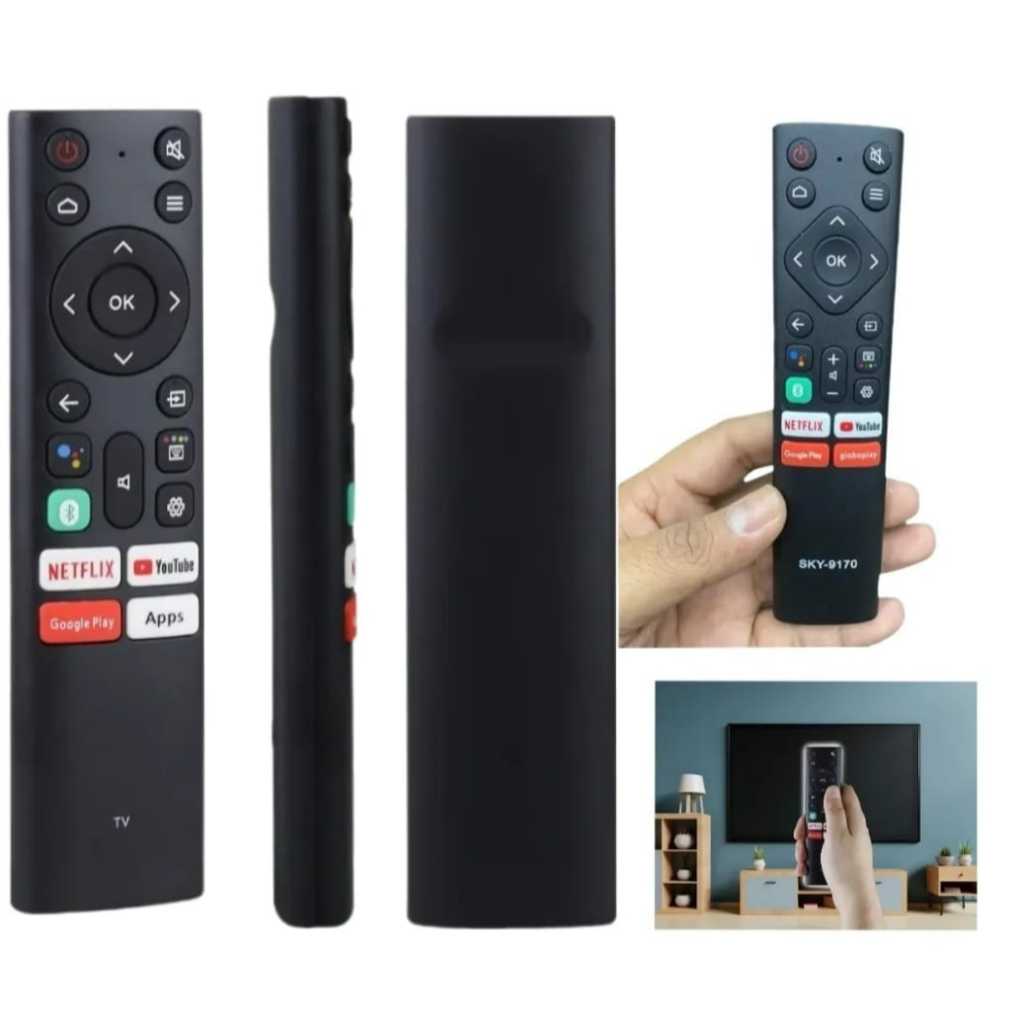 Controle Remoto Compatível Com Tv Televisão Televisor Panasonic Panassonic Smart 4k Atalhos Netflix Youtube GooglePlay