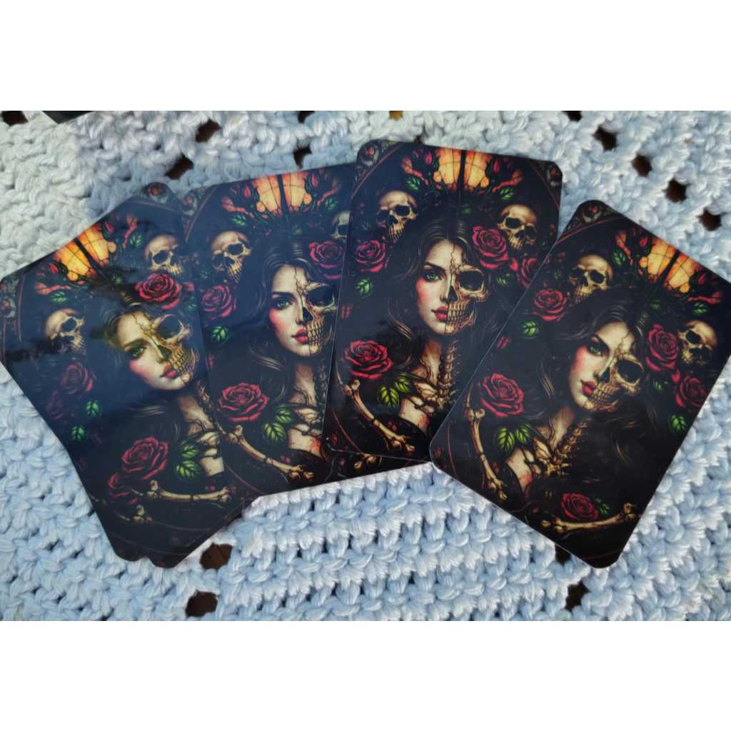 Tarô Lenormand da Rosa Caveira – Baralho Cigano + ebook
