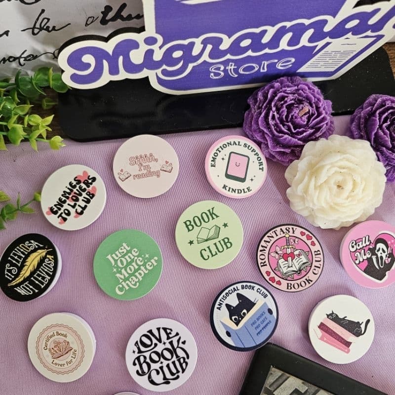 Popsocket Kindle Celular Literário Livro Book dragão just one more chapter king fantasy reader