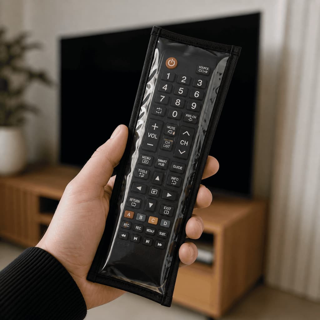 Capa para Controle Remoto TV Capinha Protetora Televisão Receptor DVD Anti Queda Smart