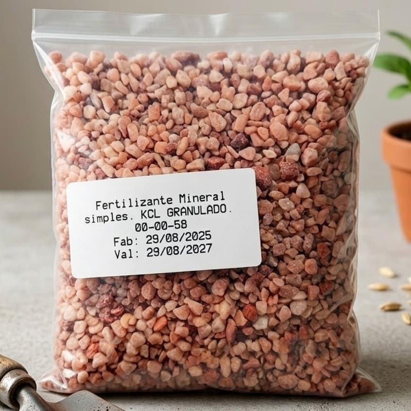 Cloreto de Potássio Vermelho 1kg  O Segredo das Frutas Doces - Promoção !