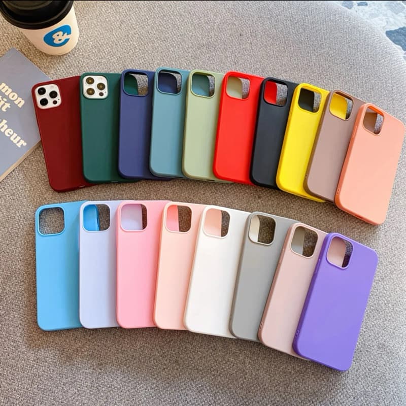 Capinha Case Silicone Aveludada Para iPhone 13/13Pro/13ProMax Premium