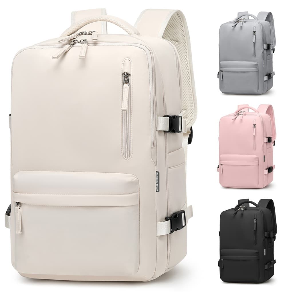 Mochila Viagem Feminina Masculinas Multifuncional Reforçada Impermeável Expansível Mochila Notebook Antifurto USB