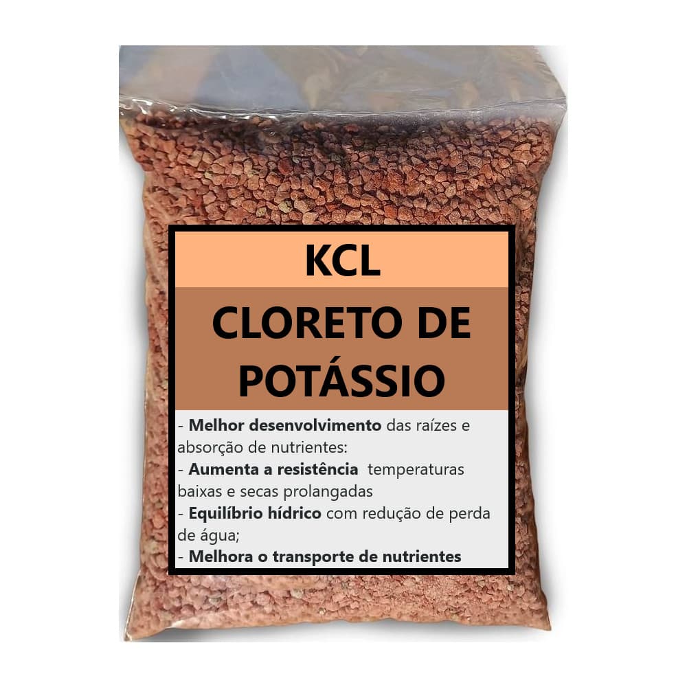 Adubo Fertilizante  Cloreto de Potássio KCL - 5k
