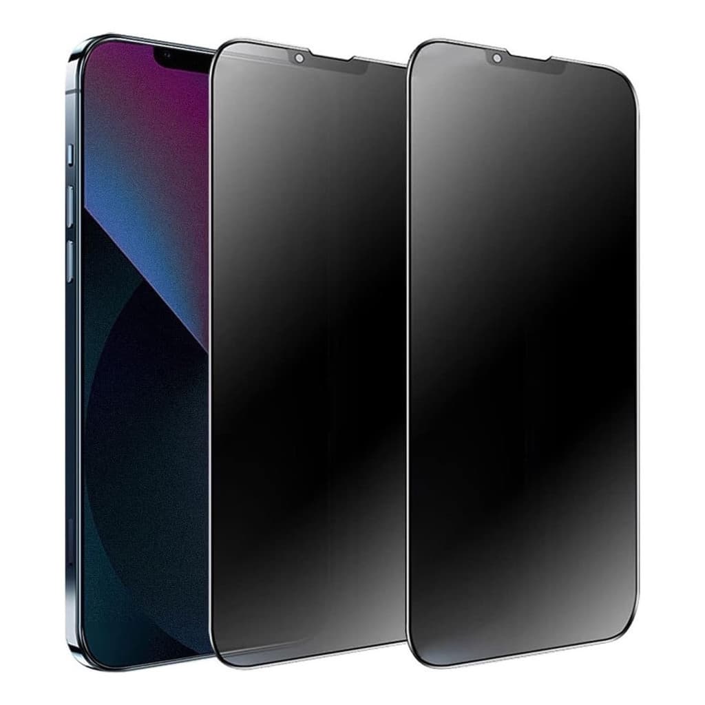 Película Privacidade Cerâmica Fosca Para iPhone 11 a 17 - Não Quebra