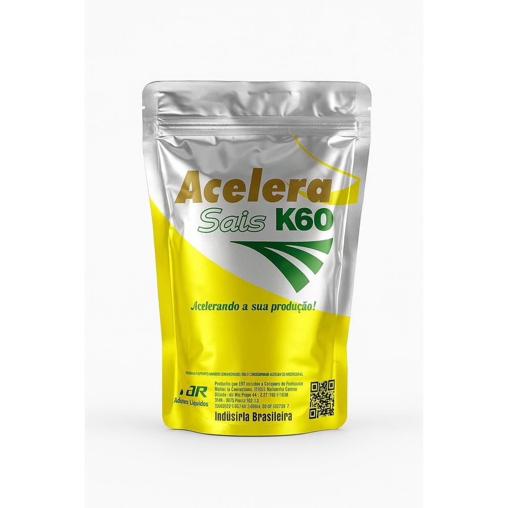 Adubo Cloreto De Potássio K60 Hidrossolúvel 2kg Rende 200 L