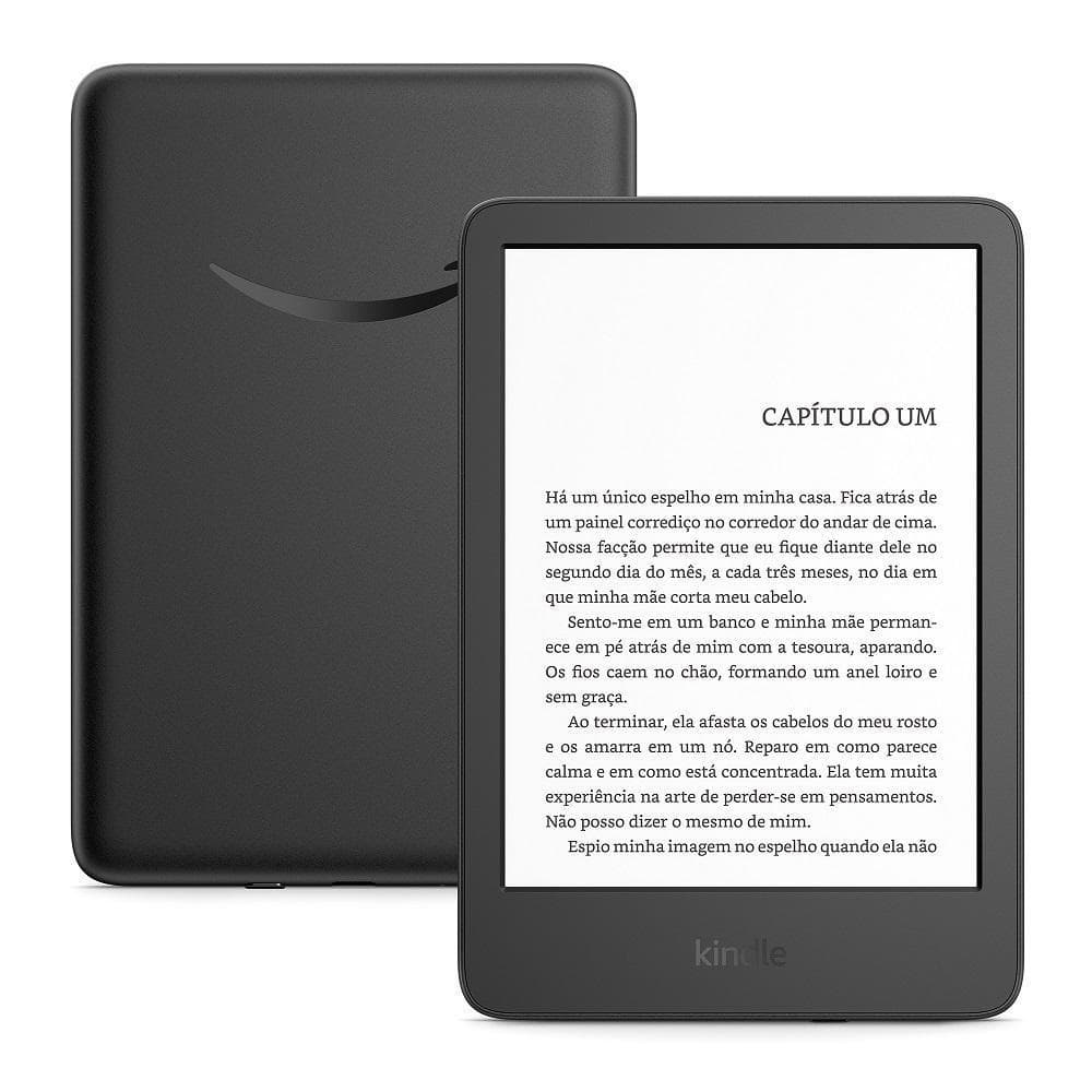 Kindle 11ª (16GB – modelo 2024), com Tela Antirreflexo, Luz Frontal Ajustável, Cor Preta, B0CP31L73X