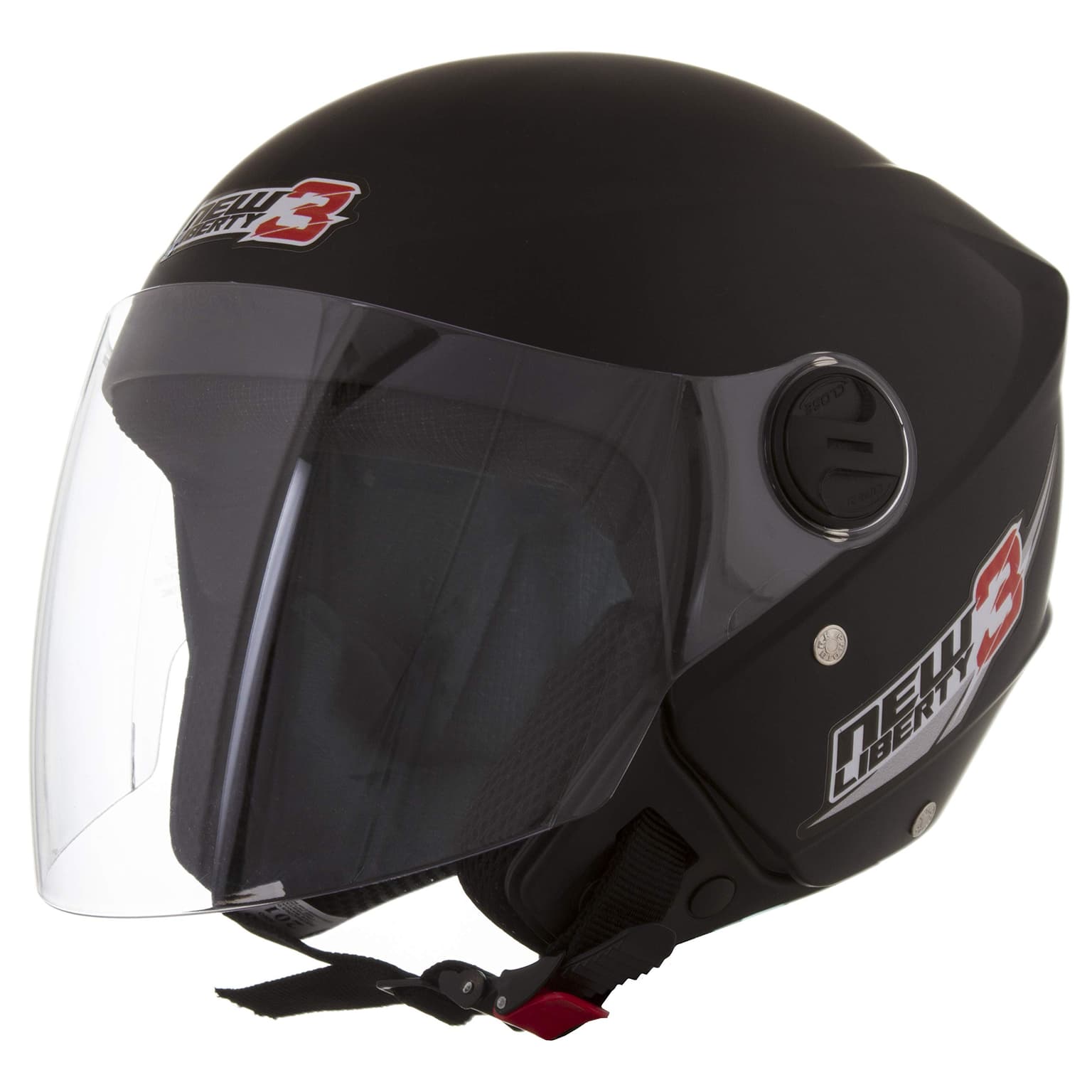CAPACETE ABERTO PRO TORK NEW LIBERTY 3 SOLID PRETO FOSCO TAM. 58 | Amazon.com.br