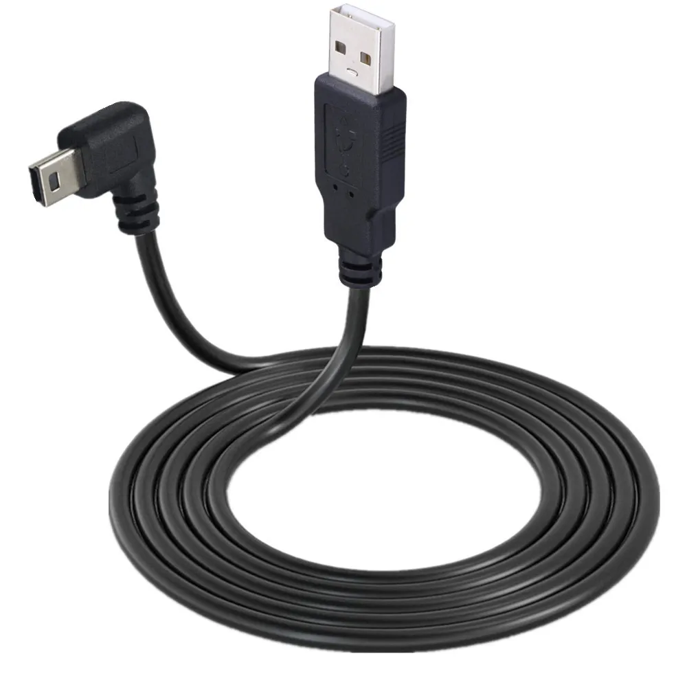 Mini Cabo USB 2.0 5Pin Mini USB para USB Carregador de dados rápido Cabos para MP3 MP4 Player Car DVR GPS Câmera Digital HDD Smart TV