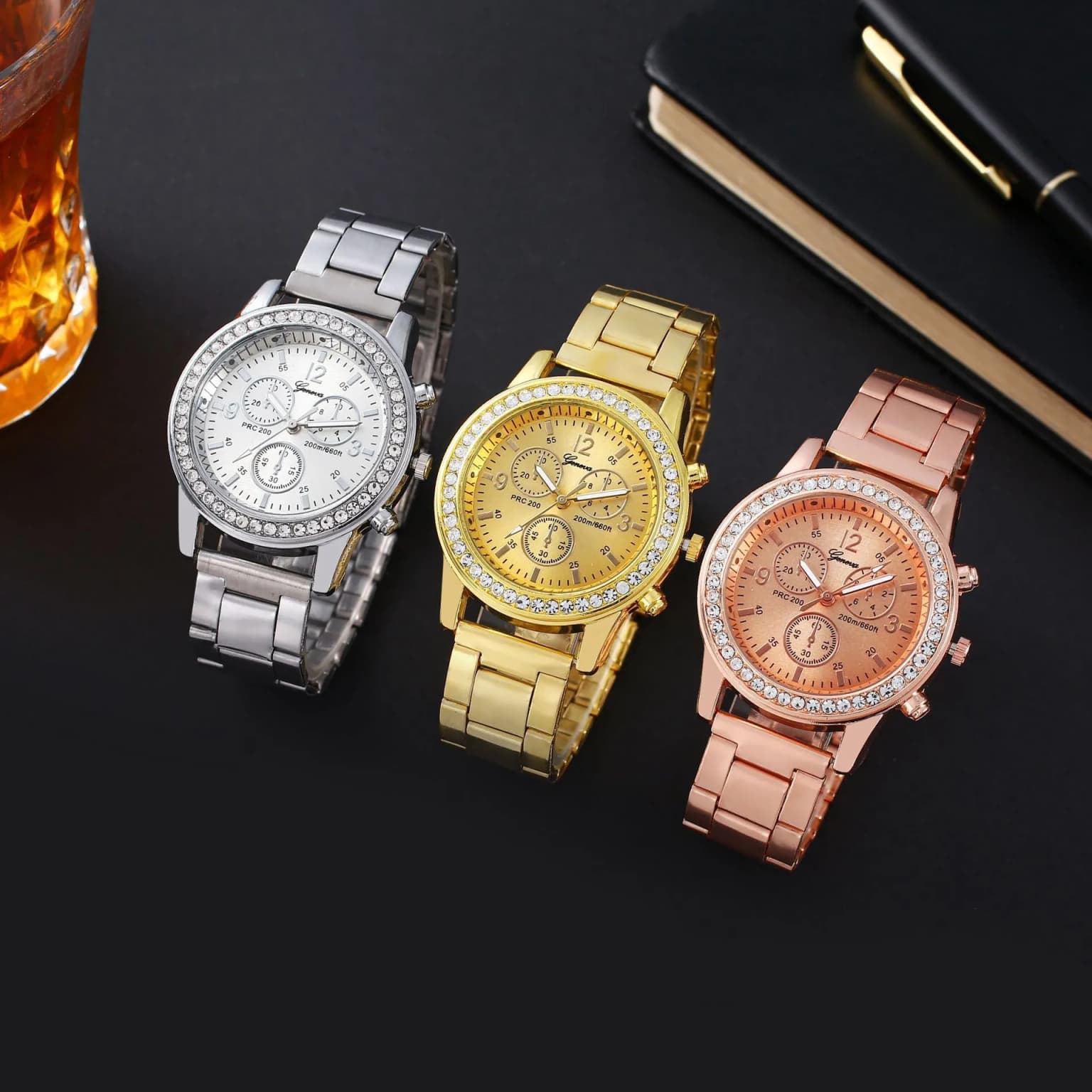 Luxury Women Watches Fashion Simple Square Quartz Watch Casual Women Watch Business Folding Alloy Ladies Clock Relogio Feminino