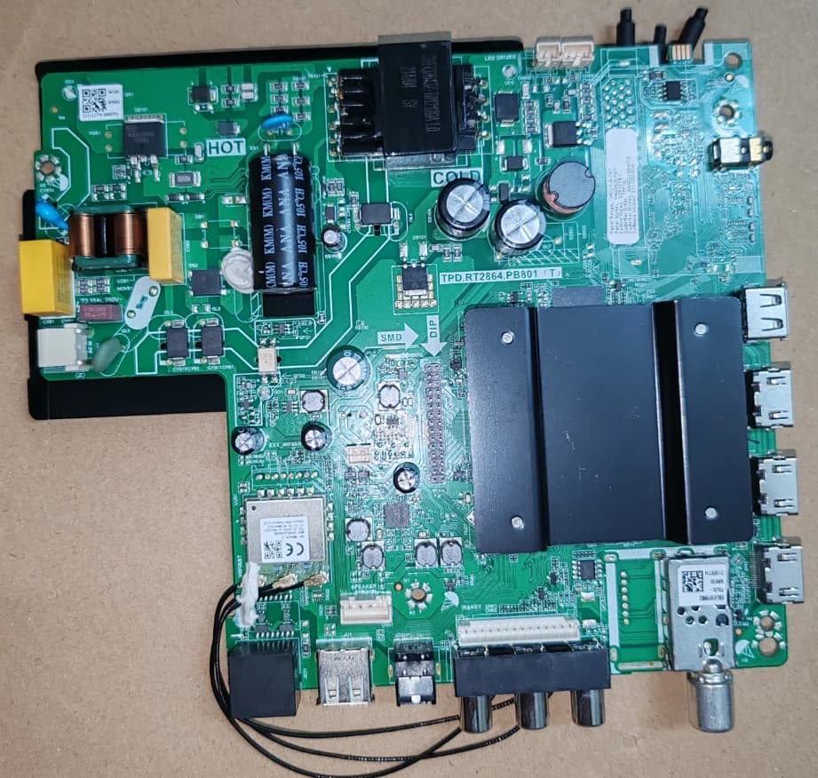 TPD.RT2864.PB801 (T) placa-mãe de TV webos de rede WIFI para V400HJ-PE1 54--62V 65W