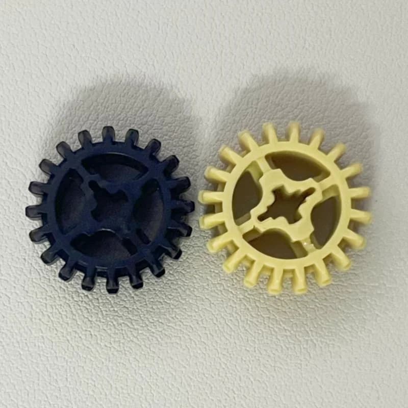 32269 18575 engrenagem 20 dente duplo chanfrado coleções de tijolos em massa modular gbc brinquedos para moc técnico diy presentes venda edifícios blocos