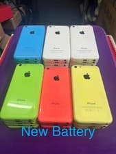 Apple iPhone 5C UNlocked New Battery 8/16/32GB BLUE/GREEN/PINK/WHITE/ YELLOW
