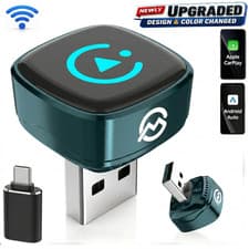 2026 Wireless CarPlay Adapter For iPhone Apple Wireless Carplay USB Plug & Play