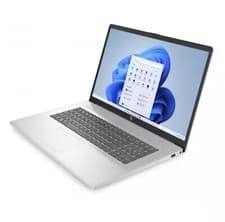HP 17-cp3322nr 17.3" FHD Notebook AMD Ryzen 5 7430U 8GB RAM 256GB SSD Silver