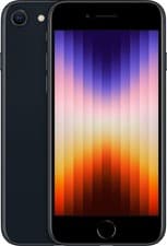 Apple iPhone SE 3 64GB Midnight LTE Cellular WM Family Mobile MMX53LL/A - WM