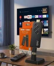 8K HDMI Smart TV Stick, Video Streaming Key And High Definition App