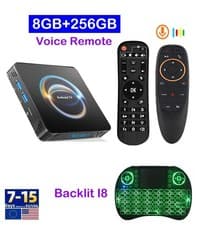 Very Fast Smart TV Box Android 16 8K RK3528 Media Player Wifi 5G 256GB BT6.0