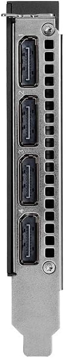NVIDIA Placa gráfica RTX PRO 4000 Blackwell - Memória ECC GDDR7 de 24 GB, PCIe 5.0 x16, 4X DisplayPort 2.1b, GPU de estação de trabalho IA de altura total de slot único, embalagem de varejo
