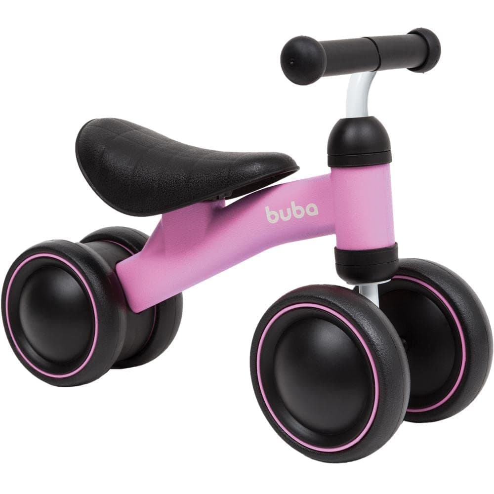 Bicicleta De Equilibrio Buba, Rosa, 4 Rodas : Amazon.com.br: Esporte