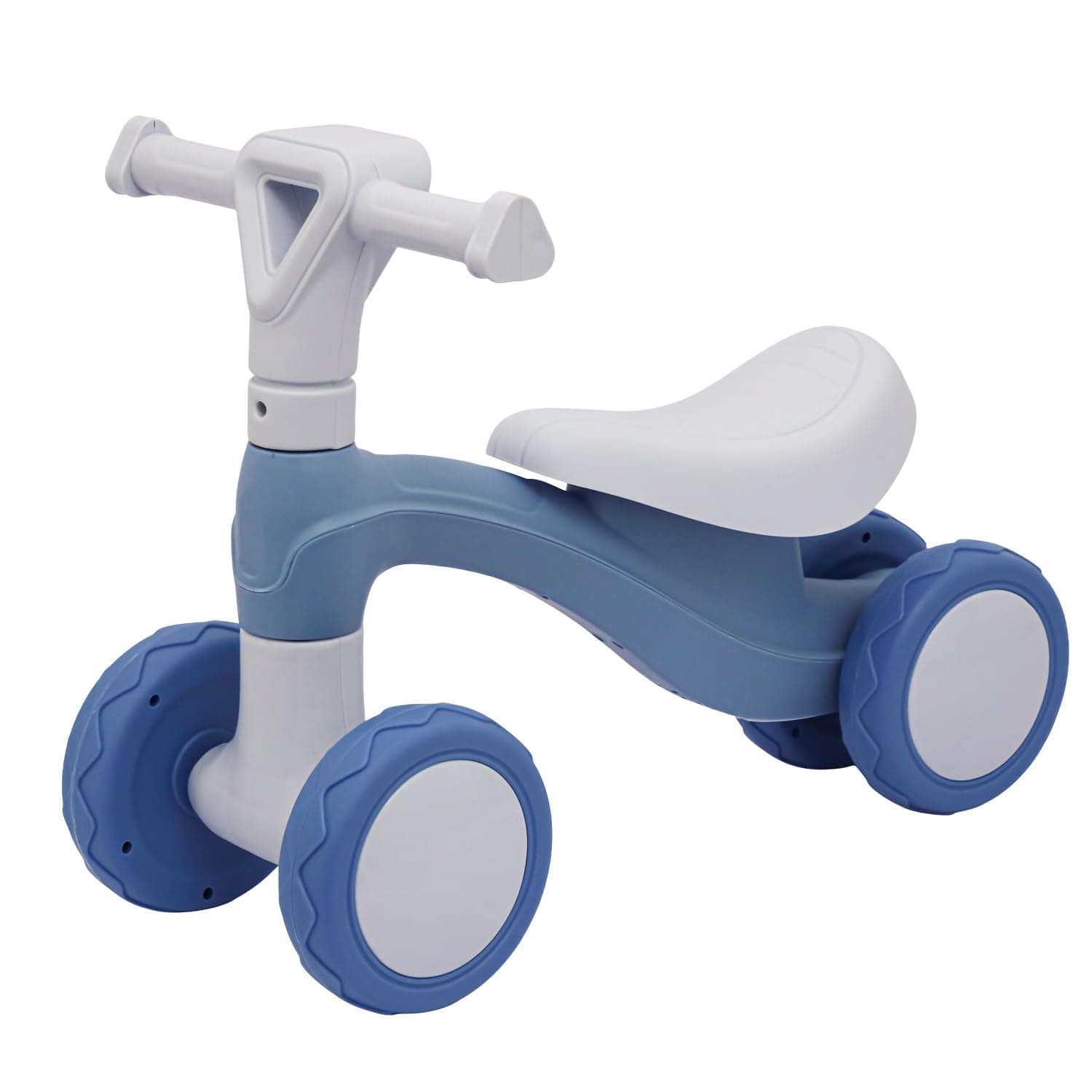 Bicicleta Andador Equilíbrio Sem Pedal 4 Roda Zippy Toys (Azul) | Amazon.com.br