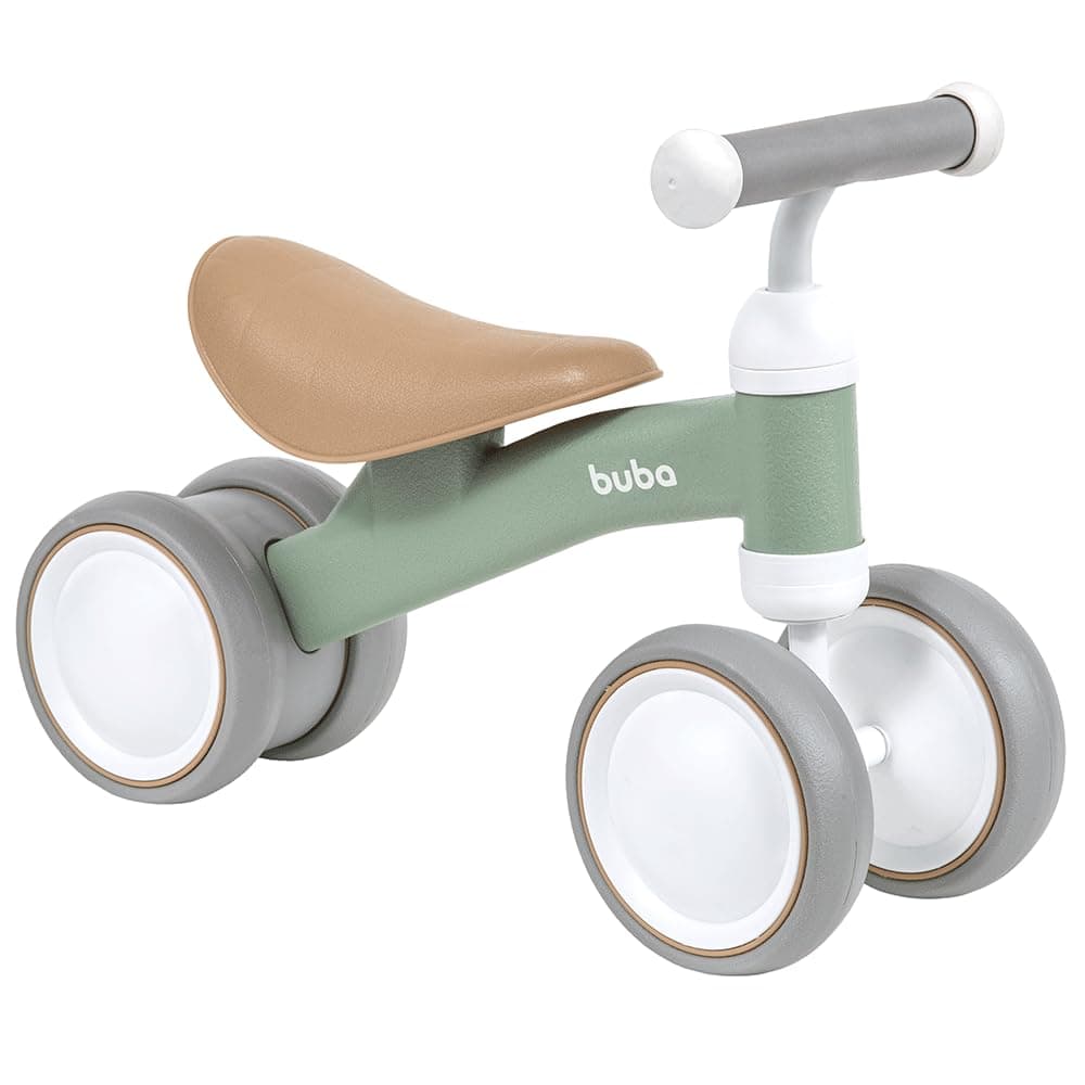 Bicicleta De Equilibrio Buba, Verde, 4 Rodas : Amazon.com.br: Esporte