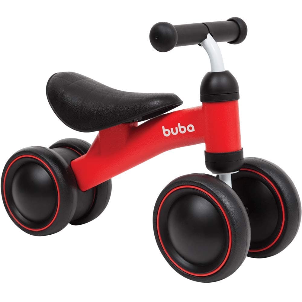 Bicicleta De Equilibrio Buba, Vermelho, 4 Rodas : Amazon.com.br: Brinquedos e Jogos