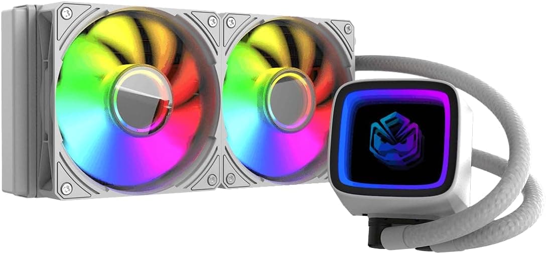 WATER COOLER PCYES TUNDRA WHITE GHOST ARGB 240MM - WCTWG240