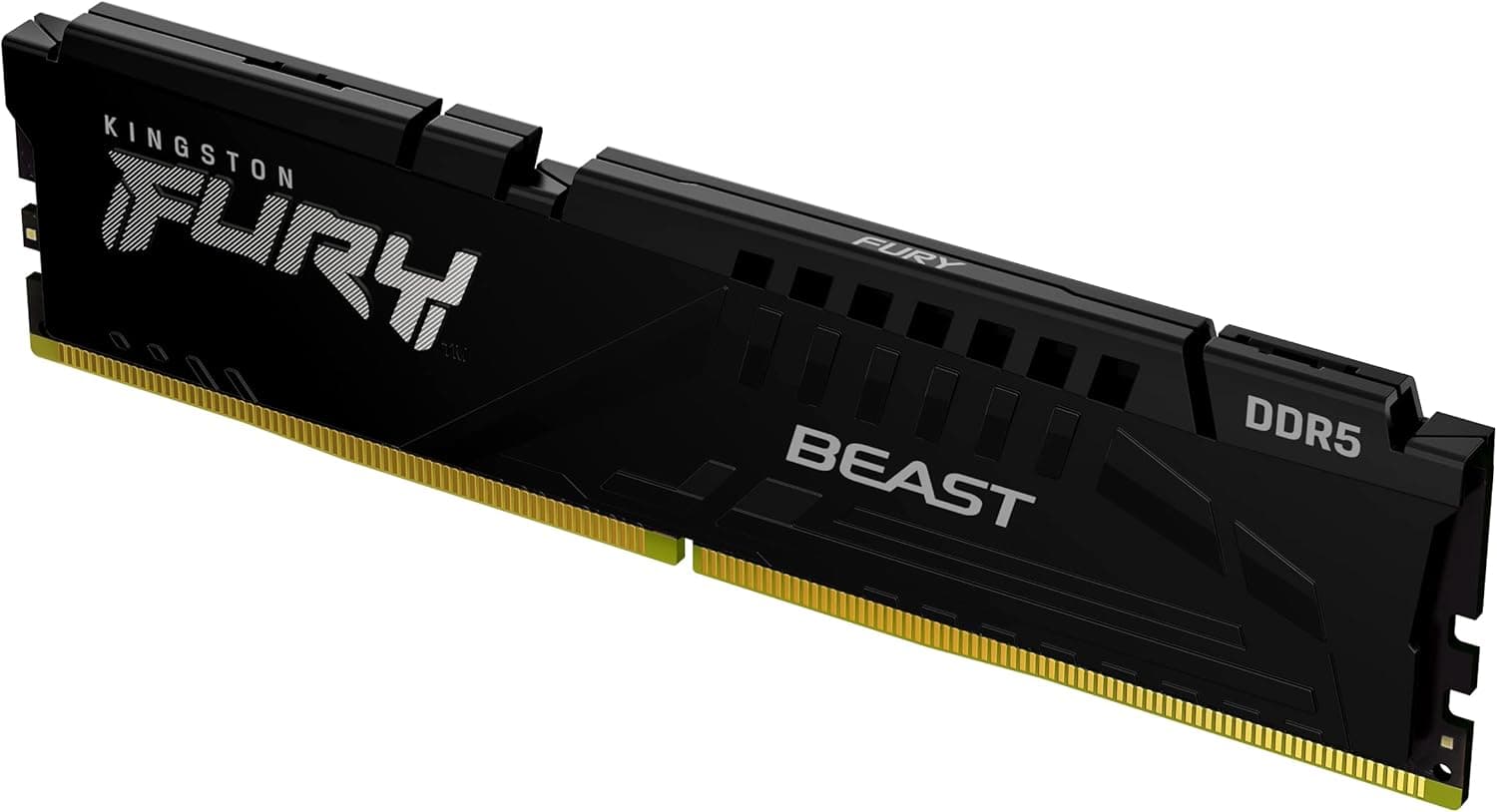 KF556C40BB-8 - Módulo de memória de 8GB DIMM DDR5 5600Mhz FURY Beast Black 1,25V 1Rx16 288 pinos para desktop/gamers
