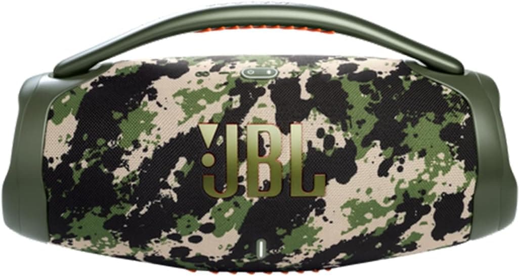 JBL, Caixa de Som, Boombox 3, Bluetooth, À Prova D'água e Poeira - Camuflada