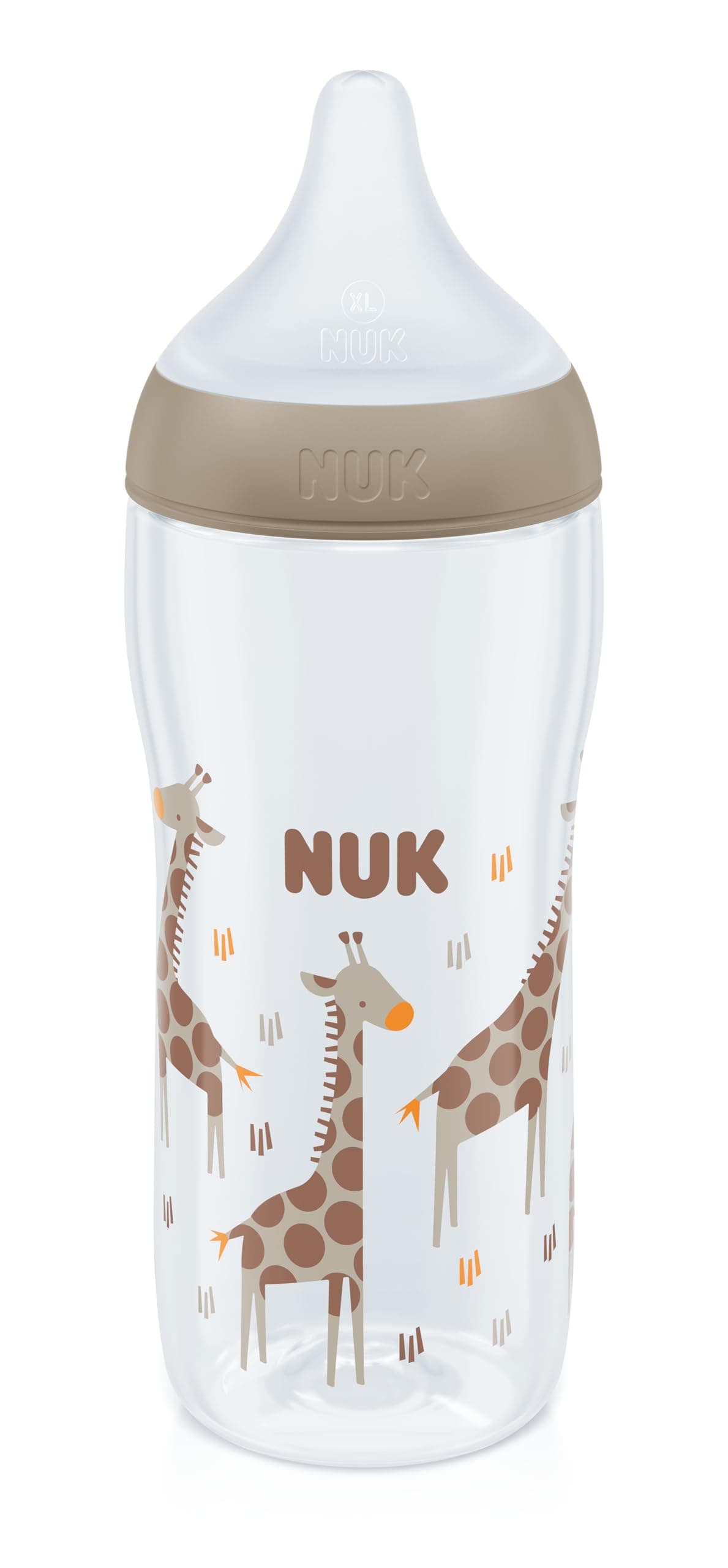 Mamadeira NUK Perfect Match Fluxo Variável Extra Grande com Controle de Temperatura 360ml | Amazon.com.br