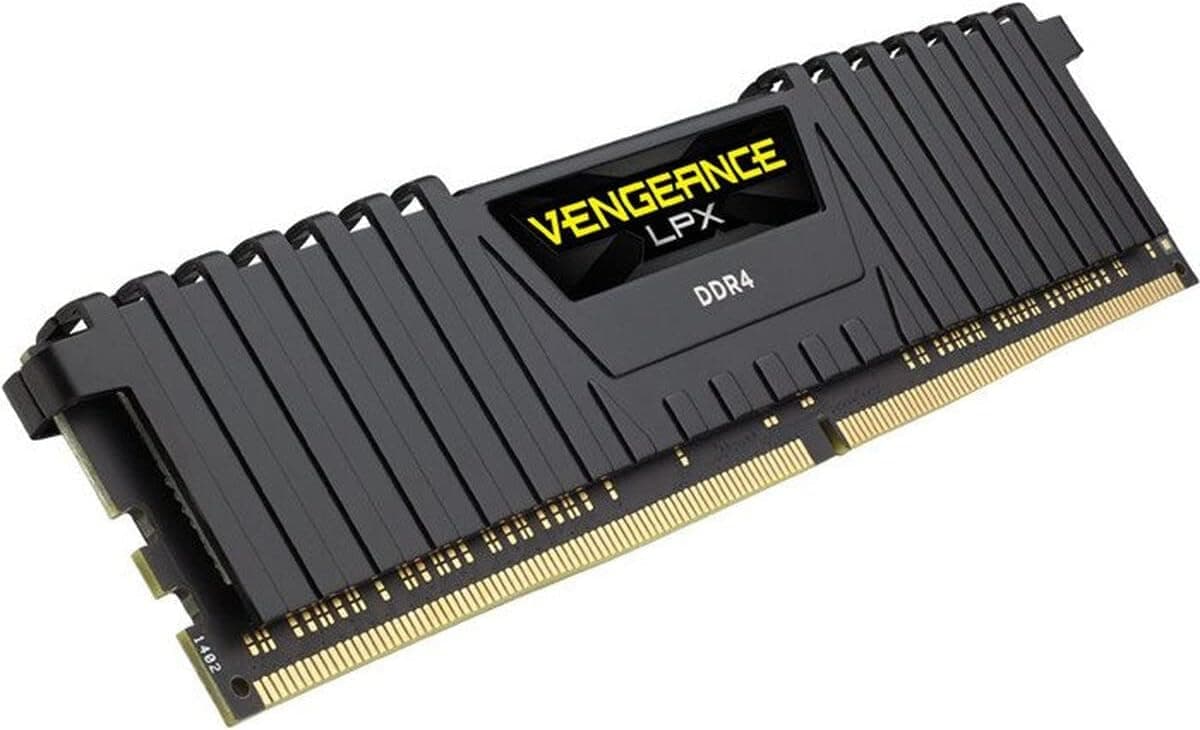 Memória Corsair Vengeance LPX 8GB 2400Mhz DDR4 C16 Black - CMK8GX4M1A2400C16