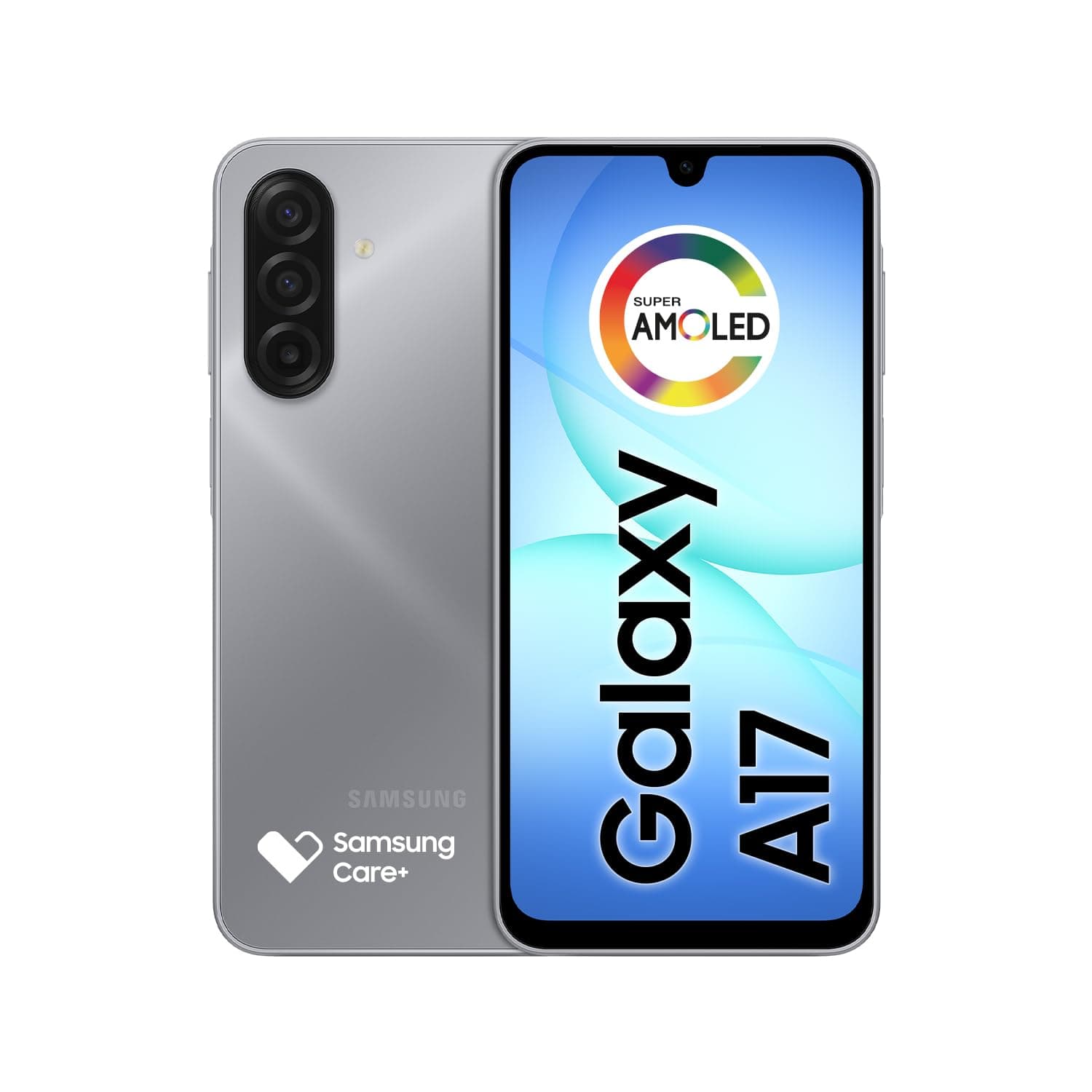Celular Samsung Galaxy A17, 128GB, 4GB, 50MP Tela 6.7", IP54 - Cinza