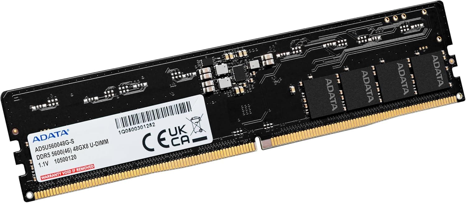 Memória 32Gb Adata AD5U560032G-S 5600MHz DDR5 Desktop