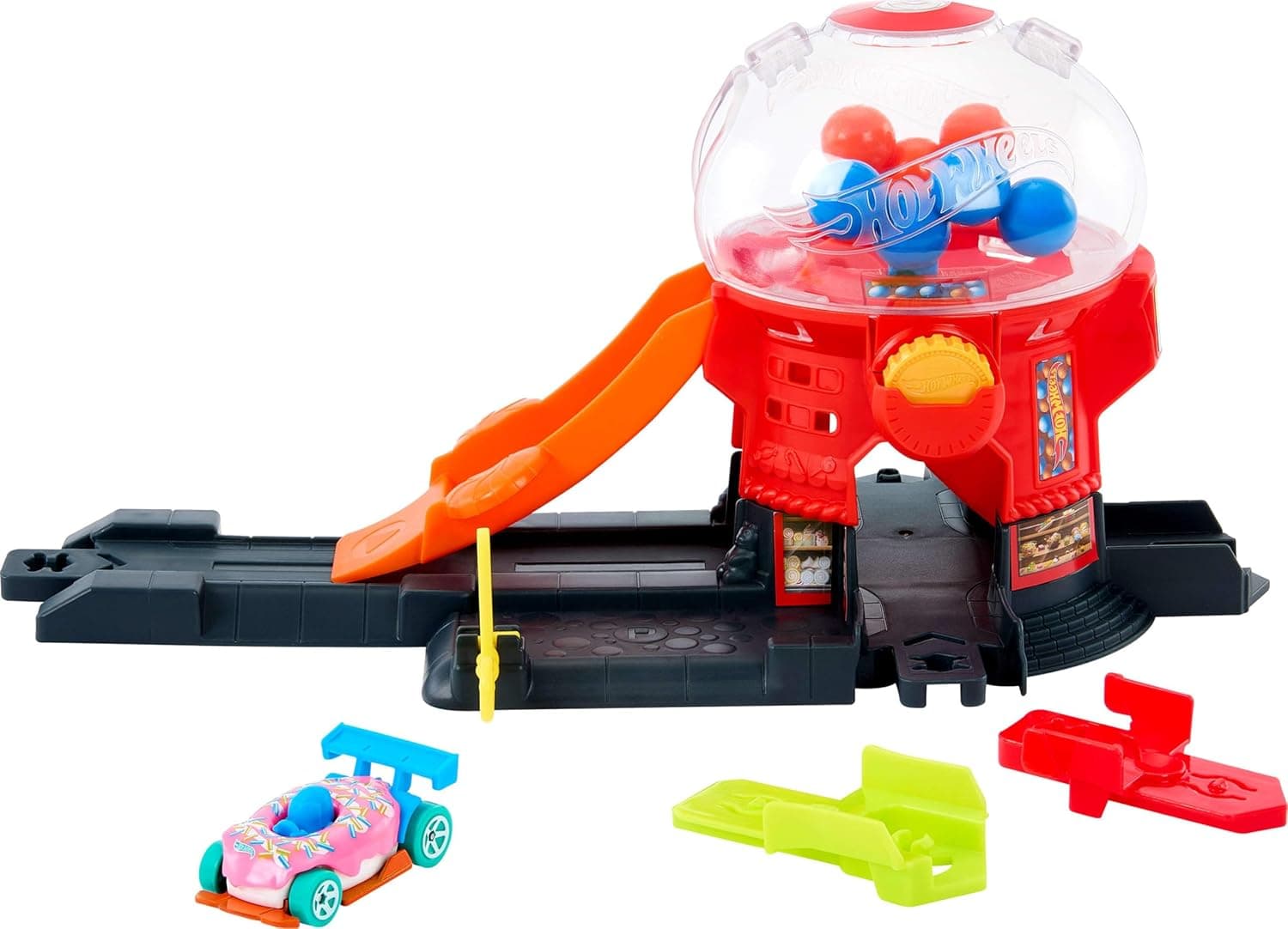 Hot Wheels City Pista de Brinquedo Loja de doces para crianças a partir de 3 anos