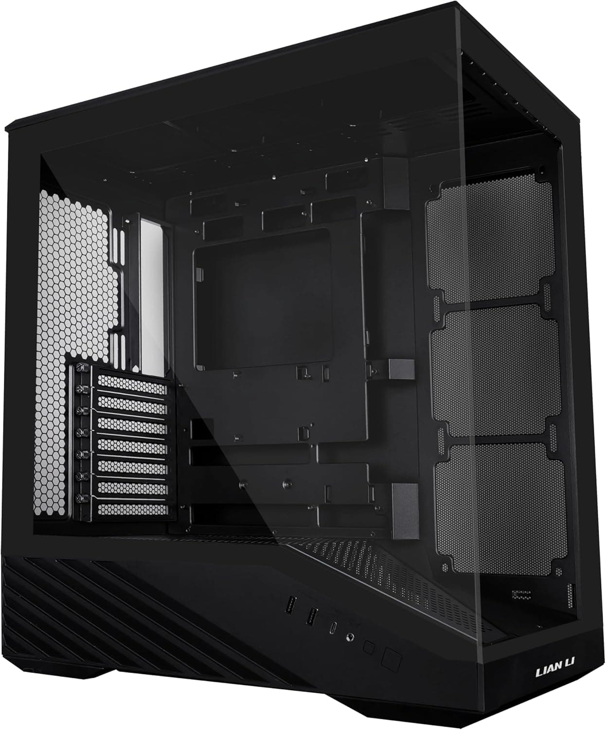 Gabinete Gamer Lian Li Vector V100 Preto Sem Fans V100X