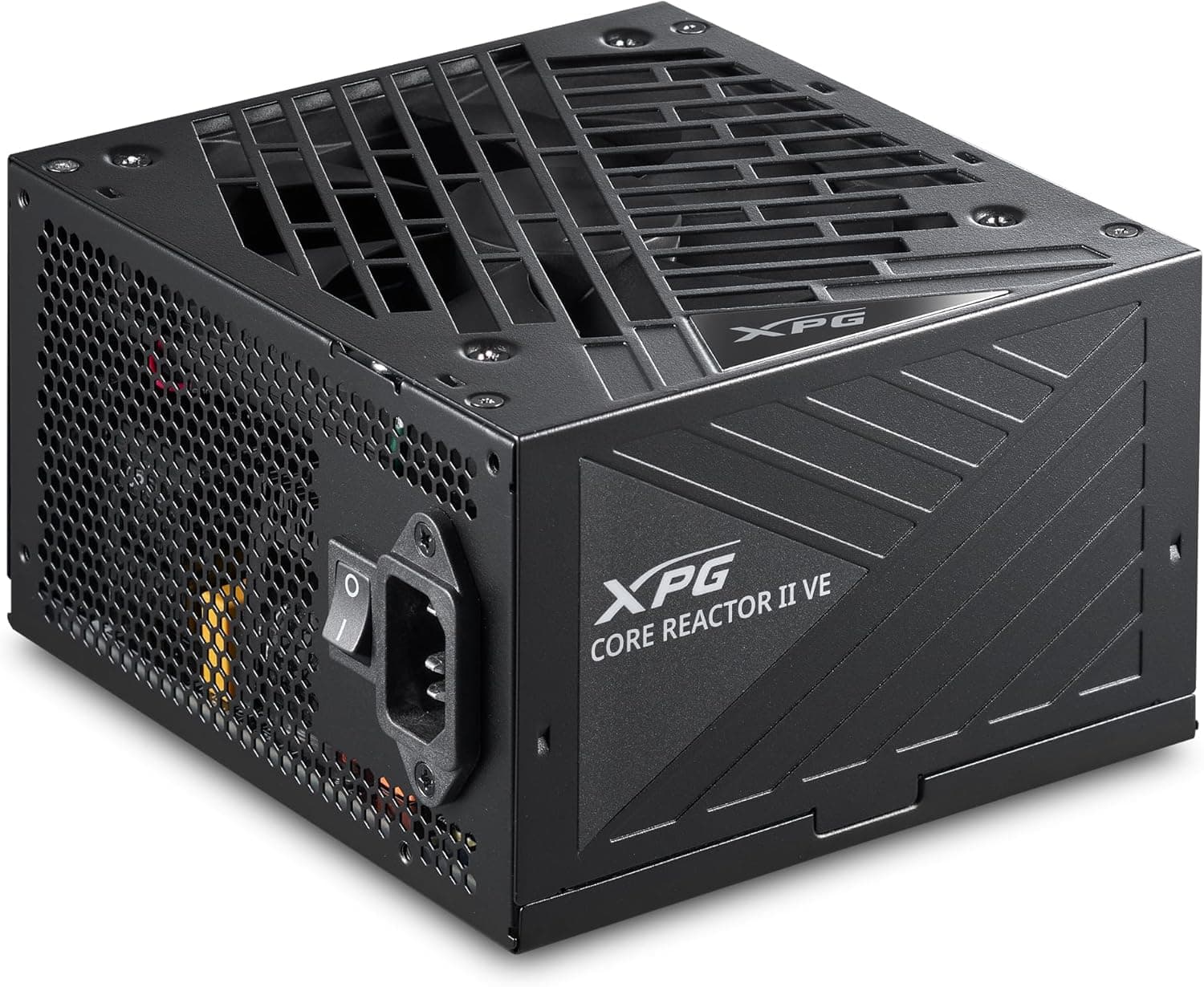 Fonte XPG Core Reactor II VE 850W Fonte de Alimentação ATX – Certificação Gold 80 PLUS e Cybenetics, totalmente modular, compatível com ATX 3.1/PCIe 5.1, conector 12V-2x6 dedicado para GPUs RTX série