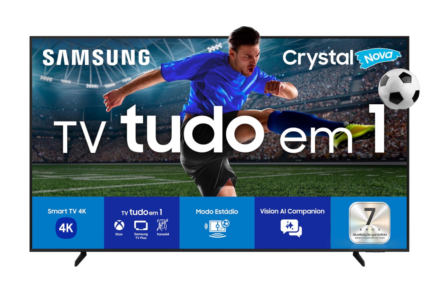 Samsung Smart TV 75" Crystal UHD 4K U8100F 2025