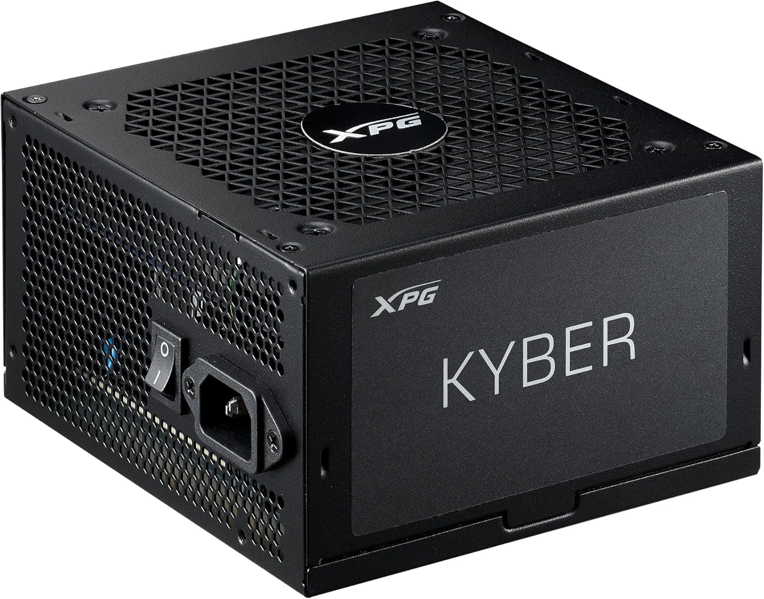 Fonte XPG Kyber II 750W Fonte de Alimentação ATX – Certificação Gold 80 PLUS e Cybenetics, não modular, compatível com ATX 3.1, conector 12V-2x6 para GPUs de última geração, eficiência de até 91,40%