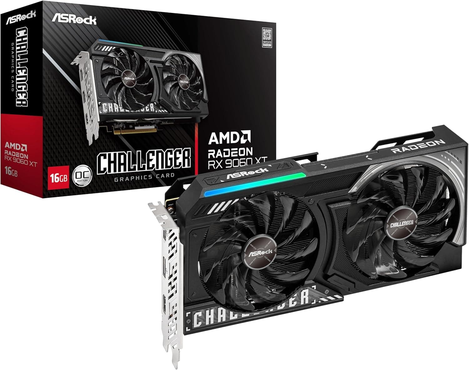 Placa de Vídeo AMD RX9060XT CL 16GO