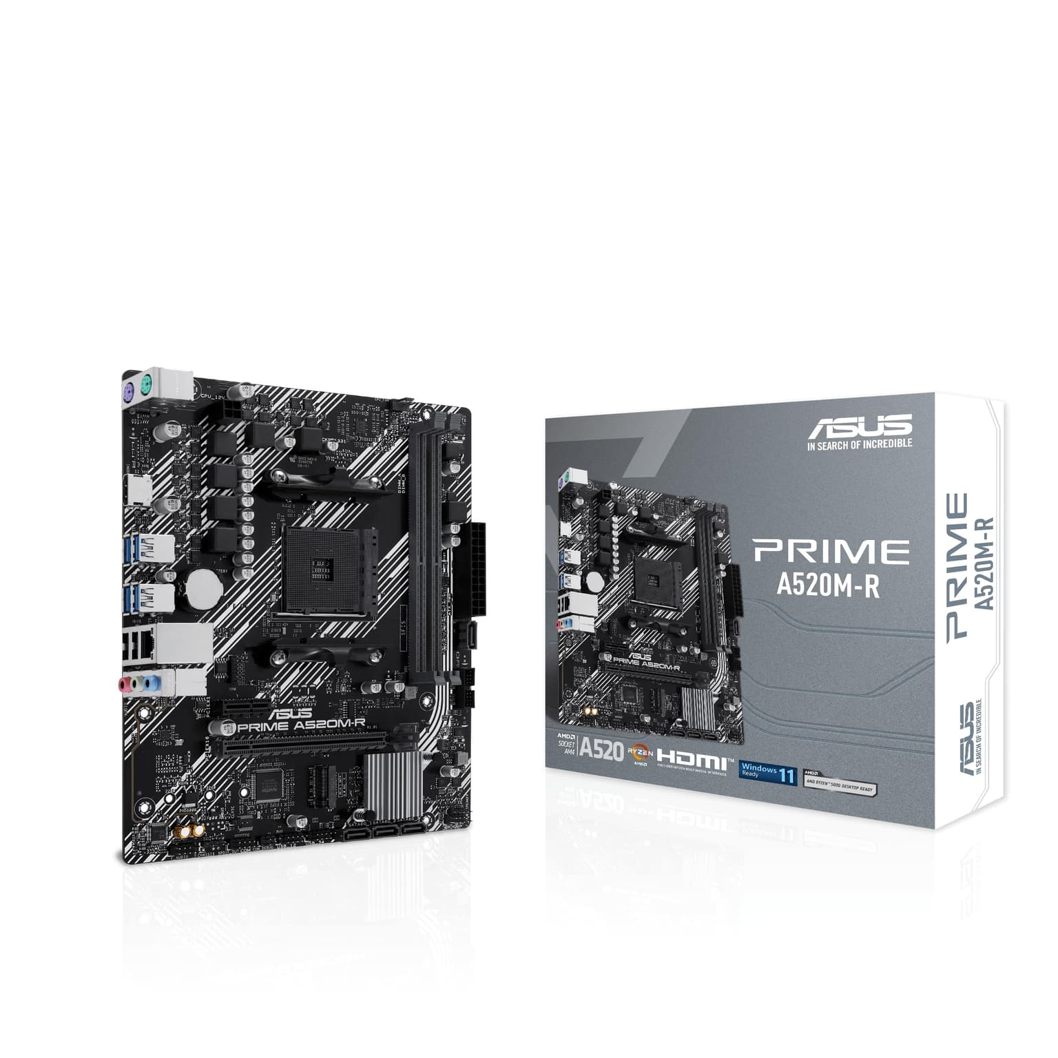 PLACA MAE (AMD) ASUS PRIME A520M-R DDR4 AM4 | Amazon.com.br