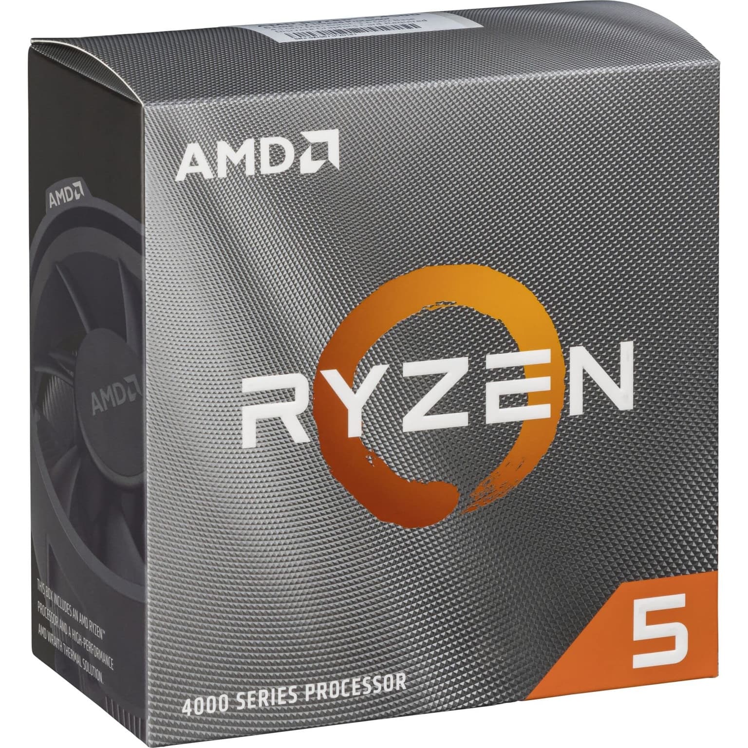 AMD Ryzen 5 4500 6 núcleos, processador de desktop desbloqueado de 12 fios com refrigerador Wraith Stealth, Cerâmica cinza | Amazon.com.br